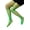 Neon Green-1245, variant on Lady's Fashion Designed Fish Net Full Length Pantyhose, Neon Green-1245