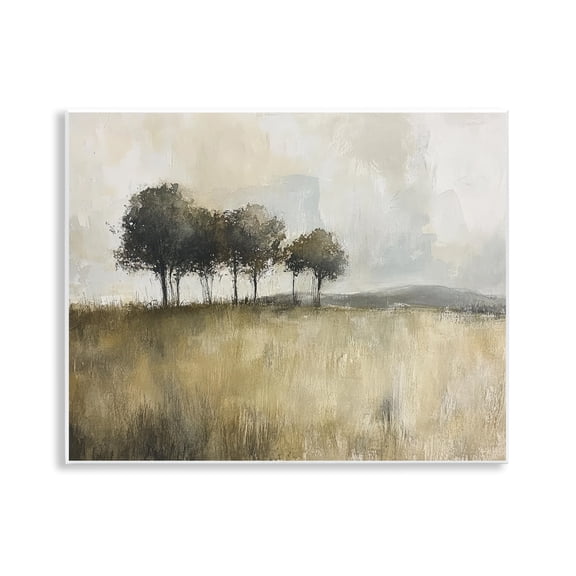 Stupell Industries Earthy Woodland Trees Wall Plaque Art design by Mona Grace, 11 x 14