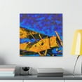 thumbnail image 3 of Vintage Plane Soaring - Canvas, 3 of 10