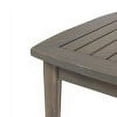 thumbnail image 5 of Emmry Outdoor Acacia Wood Loveseat Set with Coffee Table, Gray and Dark Gray, 5 of 11
