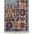 thumbnail image 5 of Rugsotic Carpets Eco-Friendly Handmade Knotted Aqua Cream Oriental Area Rugs, 5'x8', Rectangle, Silk And Wool, Quick Dry, 5 of 5