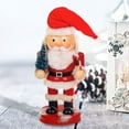 thumbnail image 3 of Figura de Cascanueces de Navidad de Madera, Regalo para , Arte, Mesa para El Hogar, Suministros para Fiestas Yotijar Figurita de Cascanueces, 3 of 8