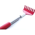 thumbnail image 3 of Grattoir à Dos Extensible en Acier Inoxydable Télescopique Ultime (Lot de 2, Rouge), 3 of 5