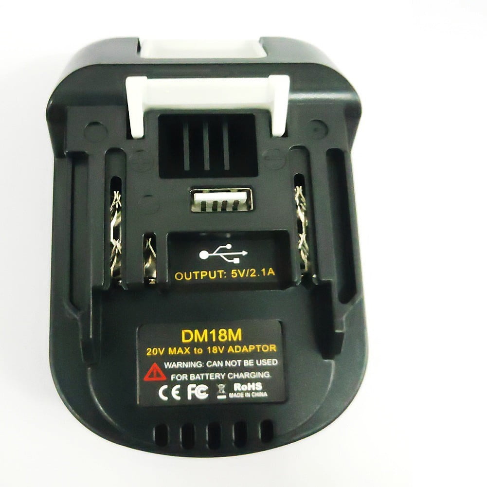 DM 20V Pour 18V Lithium Batterie Batterie Conversion Dm18M Li Ion Chargeur 