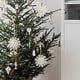 thumbnail image 5 of Adornos de copos de nieve de madera, decoraciones colgantes para árboles de Navidad, adornos rústicos, artesanías de madera, 5 of 5