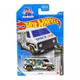 thumbnail image 3 of Hot Wheels Space Jam 70s Van, Space Series 4/5 White 1:64 Scale Vehicle, 3 of 4