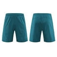 thumbnail image 4 of Qgtaibl Men's Quick Dry Athletic Shorts M Elastic Waist Workout Shorts Lightweight Sports Gym Short Pants with Pocket Army Green, 4 of 7
