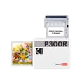 thumbnail image 1 of KODAK Mini 3 Retro 4PASS Impresora de Fotos Portátil (7,6x7,6cm) + 8 Hojas, Blanco, 1 of 5