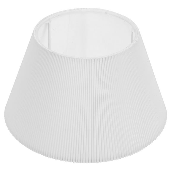 DECOMELODY Vintage Lampshade White Fabric 1Pack 11x6.7in