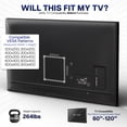 thumbnail image 6 of VIVO Heavy Duty Full Motion 60" to 120" Large Screen TV Wall Mount, 6 of 8