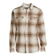 thumbnail image 3 of George Men's Long Sleeve Flannel Shirt, 3 of 5
