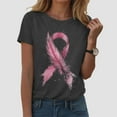 thumbnail image 2 of T-Shirts pour Femmes Été Manches Courtes Hauts Graphiques Décontractés Mode T-Shirts Confortables pour Tous les Jours, 2 of 4