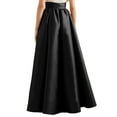 thumbnail image 3 of ZANZEA Women's Elegant High Waist A Swing Party Evening Skirt With Pockets, 3 of 3
