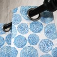 thumbnail image 4 of Ambesonne Watercolor Grommet Curtain, Japan Flower, 50" x 54", Sky Blue, 4 of 6