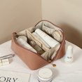 thumbnail image 4 of Bolsa de cosméticos de gran capacidad para mujer, bolsa de lavado de viaje portátil MFZFUKR CPB-US-PSF778-3, 4 of 5