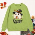 thumbnail image 4 of Godom Toddler Boys Girls Halloween Sweatshirt Round Neck Hoodies for Teen Girls Children's Pullover, 4 of 5