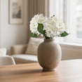 thumbnail image 5 of 1 Pcs Hydrangea Artificial Flower, 20'' Tall Large Bloom Faux Hydrangea Flowers,Real Touch Fake Flowers, Bouquet Home Wedding Part Decor, DIY Floral Arrangement, 5 of 9