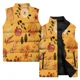 thumbnail image 4 of Chaleco acolchado de otoño para hombre con estampado 3D de Maple Leaf, chaquetas de plumas asequibles para el Día de Acción de Gracias, duraderas para hombre 2024, 4 of 4
