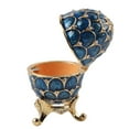 thumbnail image 4 of Oubit Trinket Box,Enameled Easter Egg Vintage Easter Egg Jewelry Box Enameled Easter Egg Box Next-Gen Design, 4 of 9