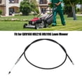thumbnail image 3 of Transmission Throttle Cable, High Strength Reliable Rustproof Throttle Cable  for GXV160 HRJ216 HRJ196 Lawn Mower, 3 of 8