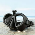 thumbnail image 2 of Anti-fog Swimming Snorkeling Mask with Mount, Camera Installation for Diving and Freestyle Water Play, Leakproof, 2 of 9