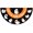A, variant on Halloween Bunting Fan Flag, 1-Pack 35x18 Inch Ghost Banner, for Front Porch and Fence Display, bldnkj