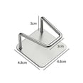 thumbnail image 3 of TIELUTT Stainless Steel Rack Kitchen Supplies Rack Wall Hanging Kitchen Roller Mat Rv Dish Storage Record Drying Rack over the Dish Drying Rack Adjustable 3 Tier Vertical Plate Racks for Cabinets, 3 of 8