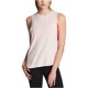 thumbnail image 2 of DKNY Camiseta sin mangas asimétrica para mujer, rosa, grande DKNY Camiseta sin mangas, 2 of 2