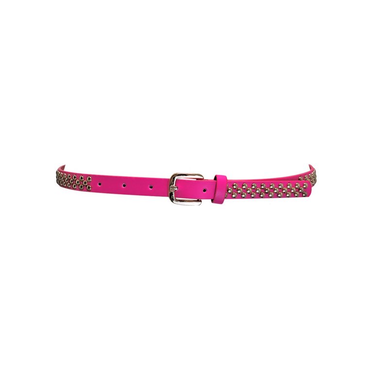 HautePinkPretty - Nordstrom Silver Studded Belt and Louis Vuitton