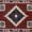 Red/Navy/Cream, variant on JONATHAN Y SOUTH WESTERN 3 x 5 Area Rug, Serape Medallion Southwestern - Red/Navy/Cream, SWC100A-3