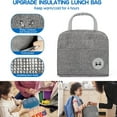 thumbnail image 4 of PENGXIANG 27Pcs Bento Box Lunch Box Kit Blue  1.3L Durable Leak-proof Box 4 Compartments with Spoon Fork Bag Accessories, 4 of 8