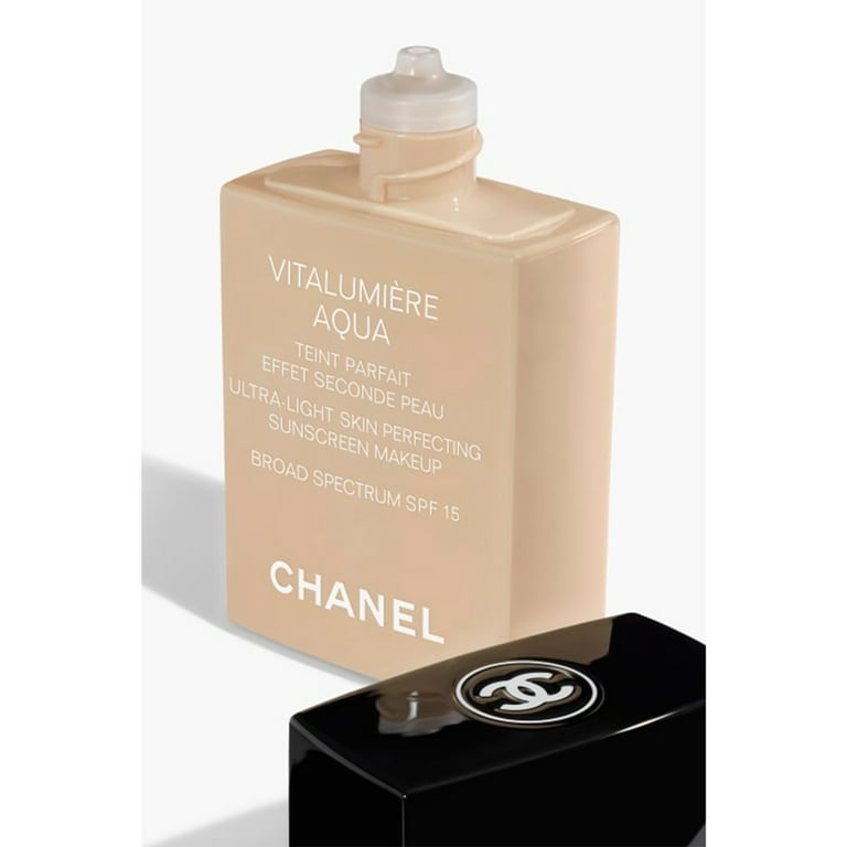 Chanel Vitalumiere Aqua Ultra Light Skin Perfecting Makeup SPF 15 #22 Beige  Rose, 1 oz