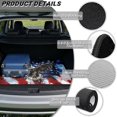thumbnail image 6 of HUISEFOR Car Trunk Mat, Universal Car Trunk Mat 29" x 39", American Flag Bald Eagle Cargo Mat Rear Trunk Liner Scratchproof Non-Slip Universal Fit for Most Vehicle, 6 of 7