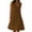 *Coffee, variant on VBVC Women's Sleeveless Tiered Midi Dress,Ladies Crew Neck Flowy A-Line Sundress,Summer Dressy Dress For Women,Pink,S-5XL