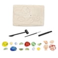 thumbnail image 1 of Miangastore Kids Archaeology Toy Fossils Assorted Color 1 Set 6.3X5.1X1.4In, 1 of 8