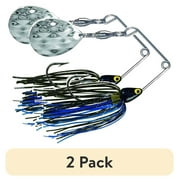 (2 pack) Strike King Mini-King Spinnerbait Lure 1/8oz Black Blue