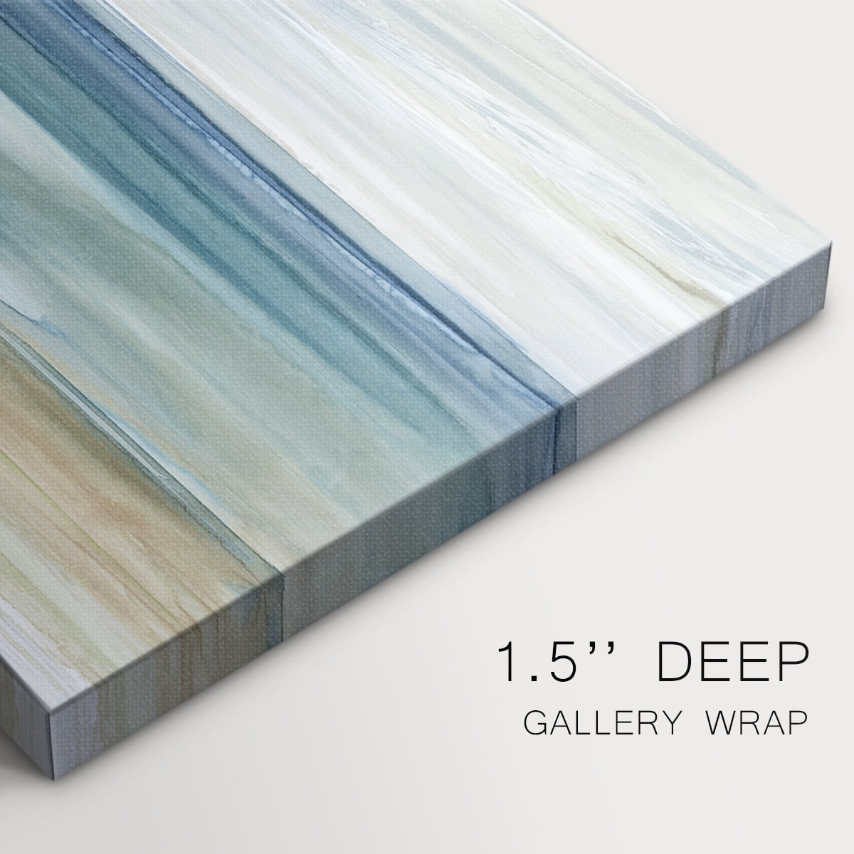 Wexford Home Ocean Breeze - 32" x 64" Multi-Piece Canvas Art, Ready to Hang