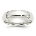 thumbnail image 4 of 925 Sterling Silver 6mm Comfort Fit Band Ring Size 6.5, 4 of 6