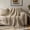 Sand Dune, variant on EVERGRACE Modern Checkered Chenille Throw Blanket, Soft Cozy Plaid Knitted Blanket for Sofa & Couch, Decorative Knit Throw for Bed and Living Room, Olive Green, 50" x 60"