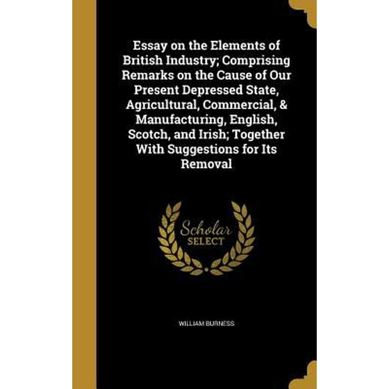 Essay On The Elements Of British Industry Comprising Remarks On The Essay On The Elements Of British Industry Comprising Remarks On The Cause Of Our Present Depressed State Agricultural Commercial Manufacturing Essay Proposal Template also Buy Custom Business Plan Health Care Essay Topics