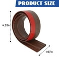 thumbnail image 2 of LAMIRO 2Pcs Door Stoppers for Bottom of Door,Flexible and Strong Sealing Door Draft Stoppers for Bottom of Door,Prevent Cold Air From Entering Under Door Draft Stopper,brown, 2 of 7