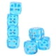 thumbnail image 3 of 100 piezas de dados D6 de seis caras mm, troquel translúcido redondeado estándar de Azul Yotijar D6 Dice Board Game, 3 of 10