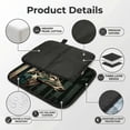 thumbnail image 4 of Deer Camo American Flag Camouflage Foldable Seat Cushion for Bleachers, Stadium Seats, Camping & Outdoor Events, Portable Lightweight Pad with Carabiner, 4 of 6