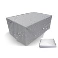 thumbnail image 1 of Waterproof Outdoor Furniture Cover for Patio Garden Chairs, Heavy-Duty PVC Protector Against Rain, Snow, UV Damage (75 Sizes, Silver/Black), 1 of 5