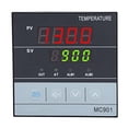 thumbnail image 2 of PID Temperature Controller, MC901 K Type PT100 Accurate Temperature Control Digital Thermostat PT100 Input Relay SSR Output, 2 of 4