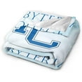 thumbnail image 2 of Presbyterian A College Logo Fleece Blanket, Very Soft Microfiber Flannel Blanket for Couch Warm and Cozy for All Seasons, 2 of 6