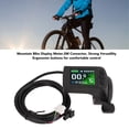 thumbnail image 3 of Mountain Bike Control Panel, Wide Compatibility Electric Bike Display Meter ABS Material  for Cycling Device, 3 of 7