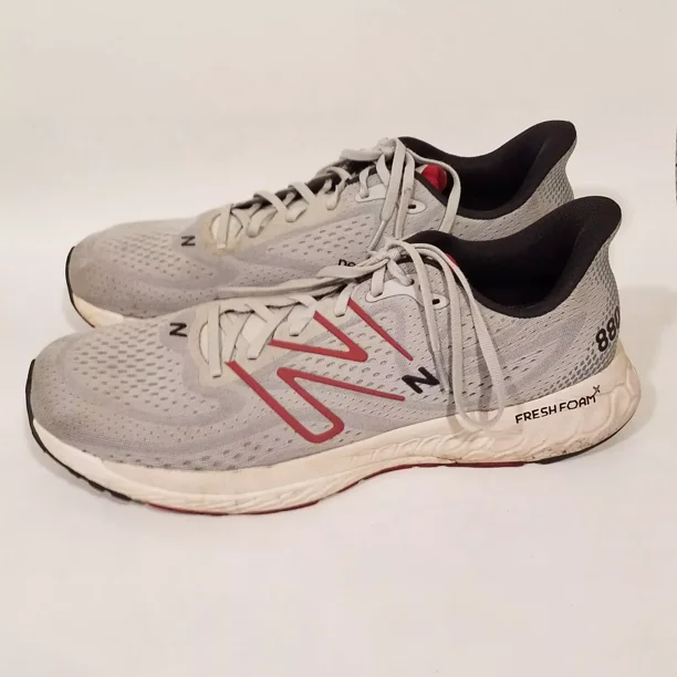 New Balance Fresh Foam X 880v13 Shoes Sneakers Mens Size 12.5 Gray White M880G13