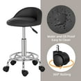 thumbnail image 6 of GoDecor Rolling Stool Swivel Stool, Drafting Chair for Garage Shop Workbench Kitchen Medical Salon, 6 of 9