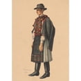 thumbnail image 3 of Ladislav Treskoň 11x14 Black Modern Framed Museum Art Print Titled - Study of a Man from Detva (1923), 3 of 5